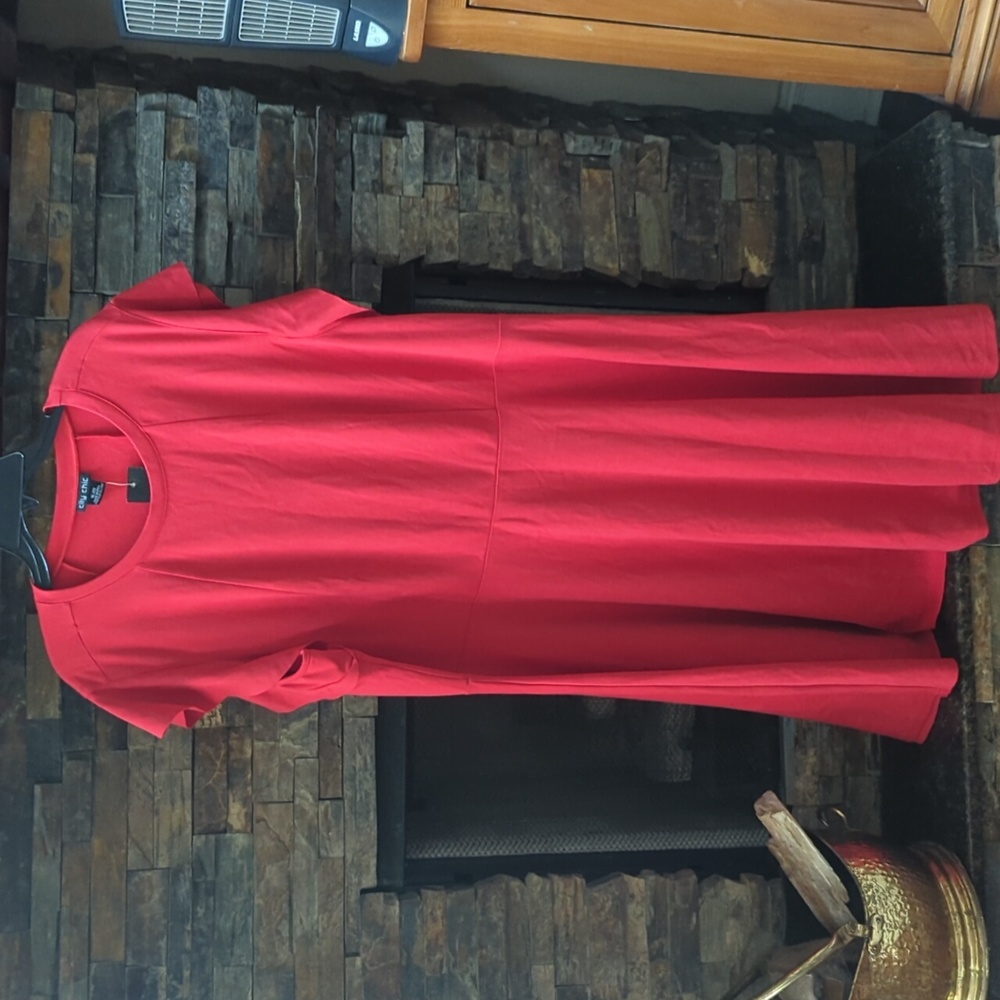 NWT City Chic Red dress size 22